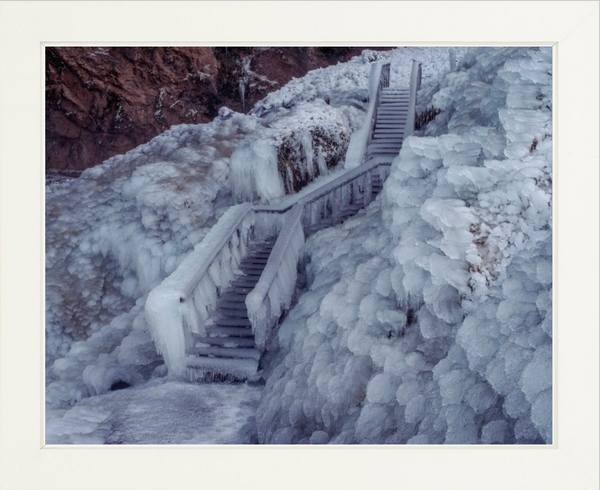 Iceland Frozen Stairs